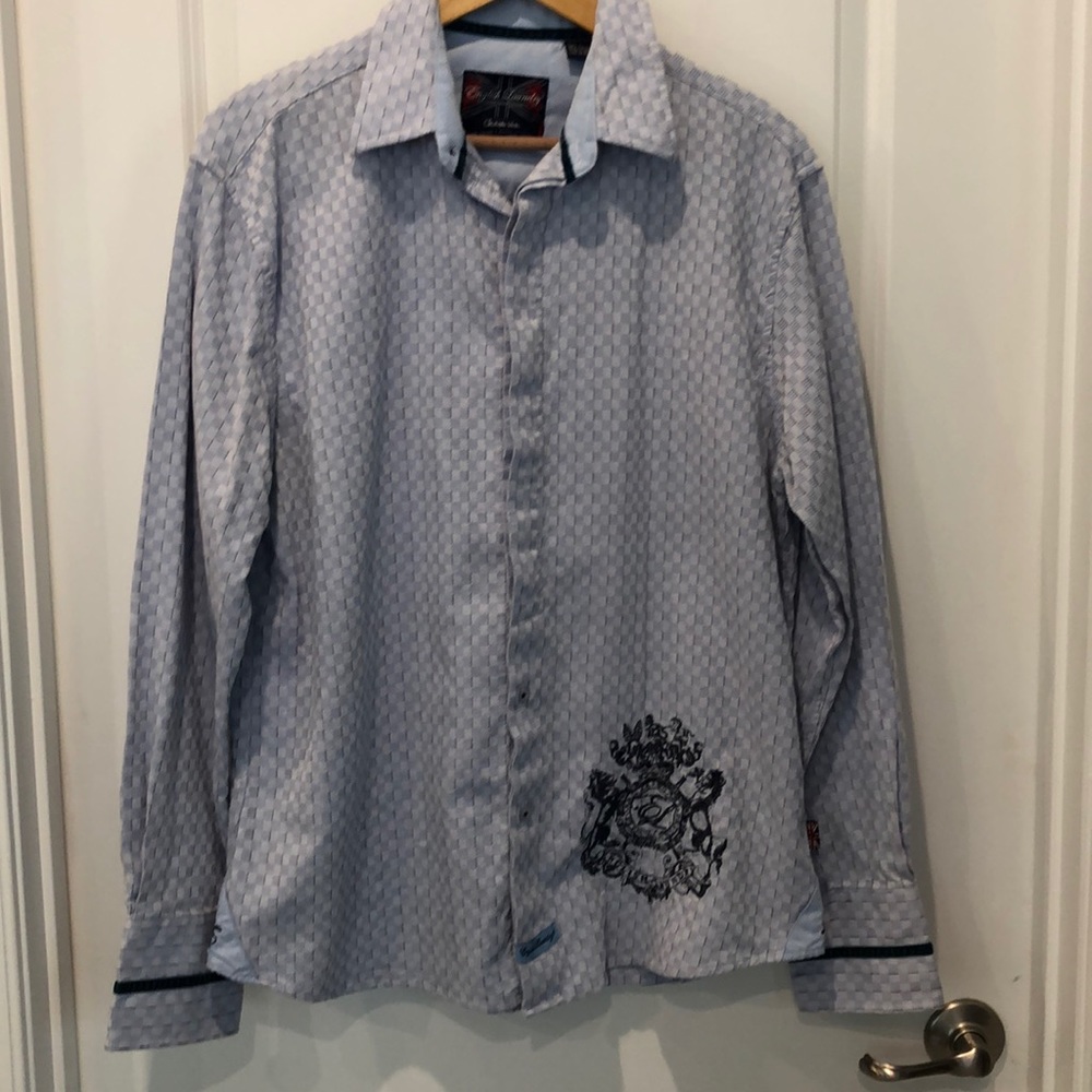 English Laundry long sleeve button down shirt.